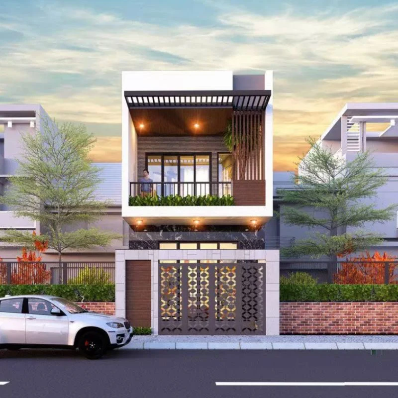 Mẫu nhà ống đẹp Quảng Nam