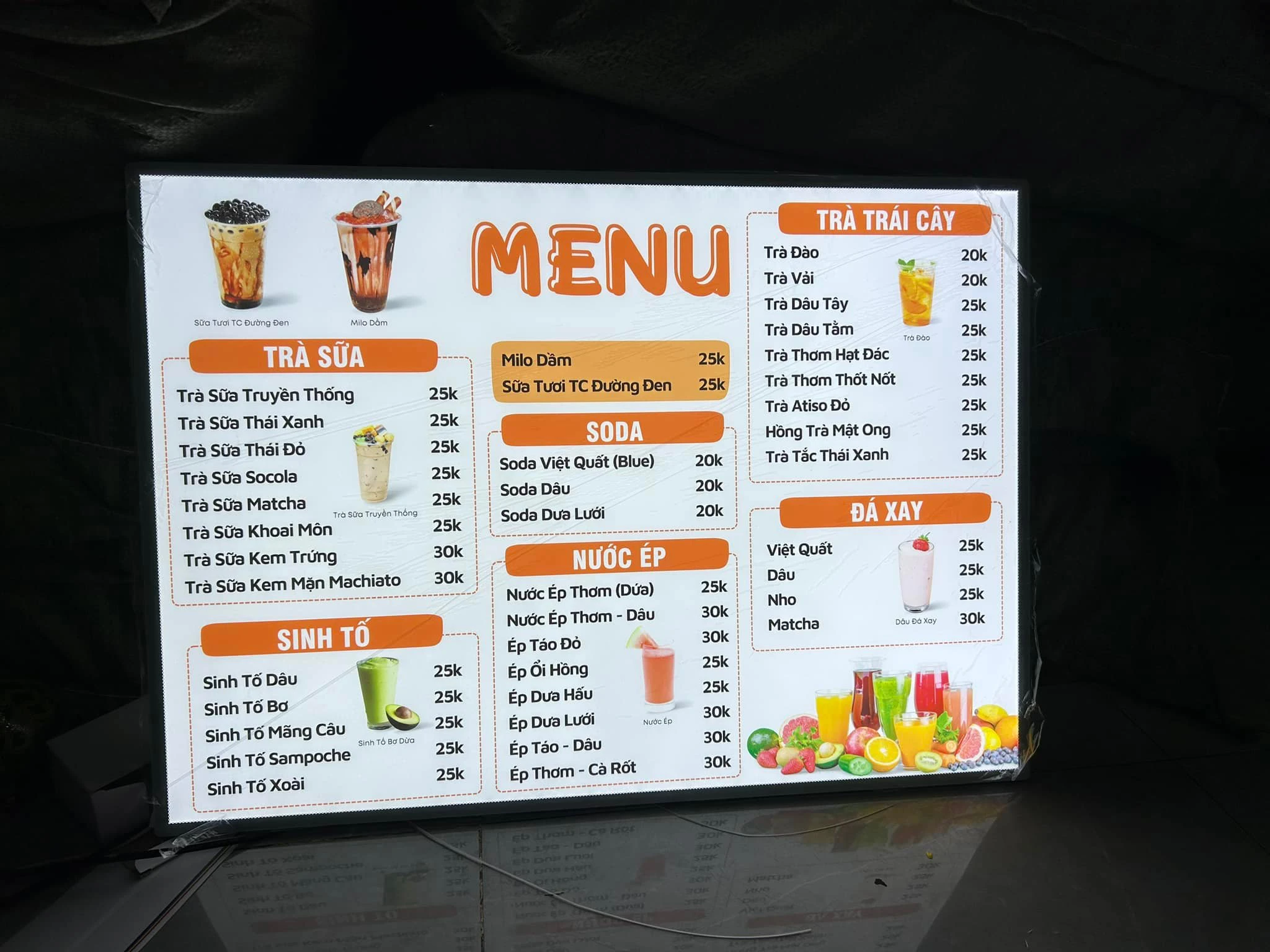 tranh điện menu Đà Nẵng 