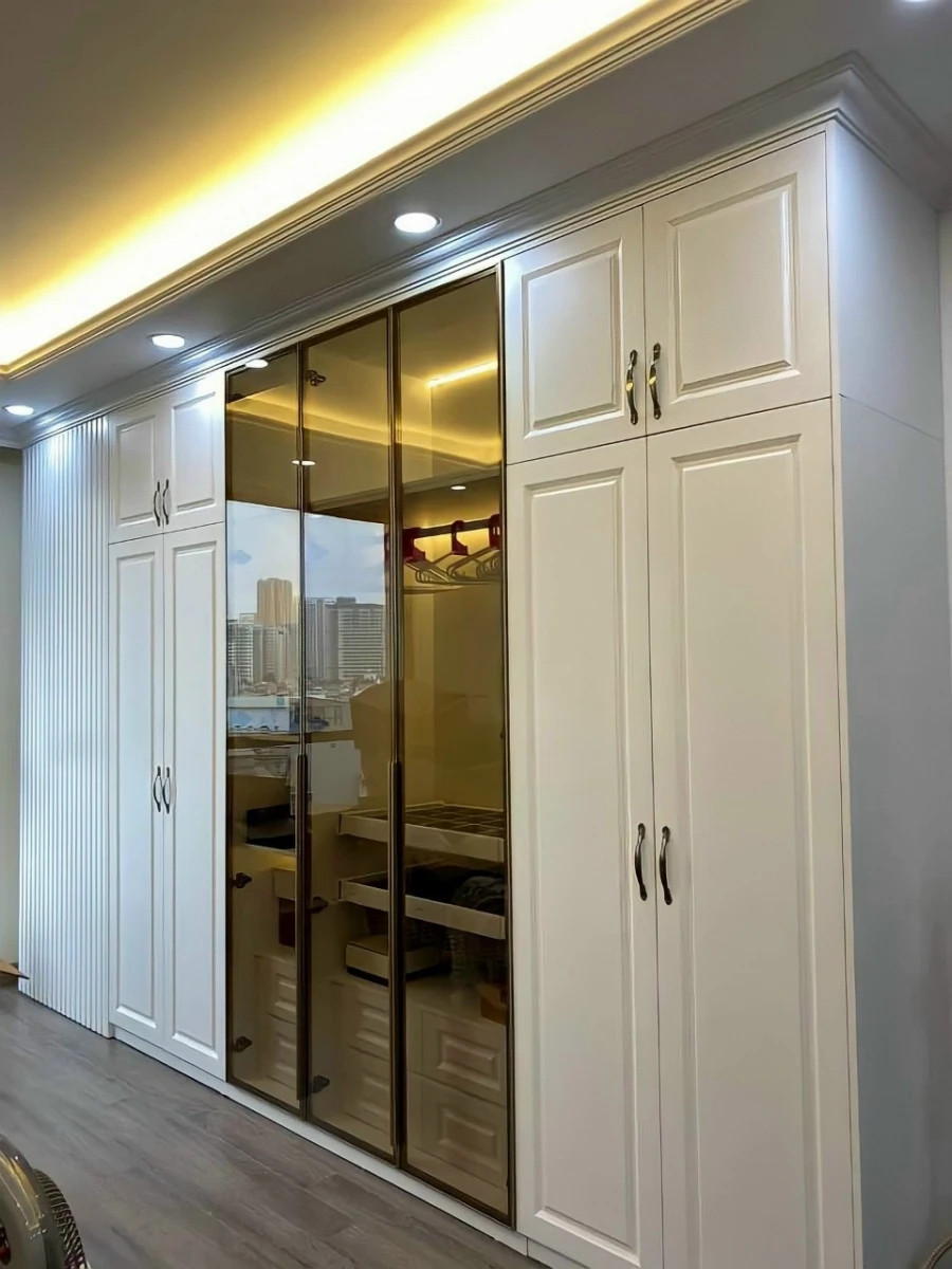 Tủ áo nhôm tấm cao cấp Huế mới nhất năm 2026 5 Tủ áo nhôm tấm cao cấp Huế