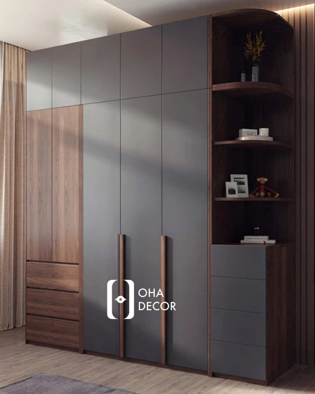 Tủ Quần Áo Thiết Kế Sang Trọng, Hiện Đại 11 Mô tả tủ quần áo thiết kế sang trọng, hiện đại