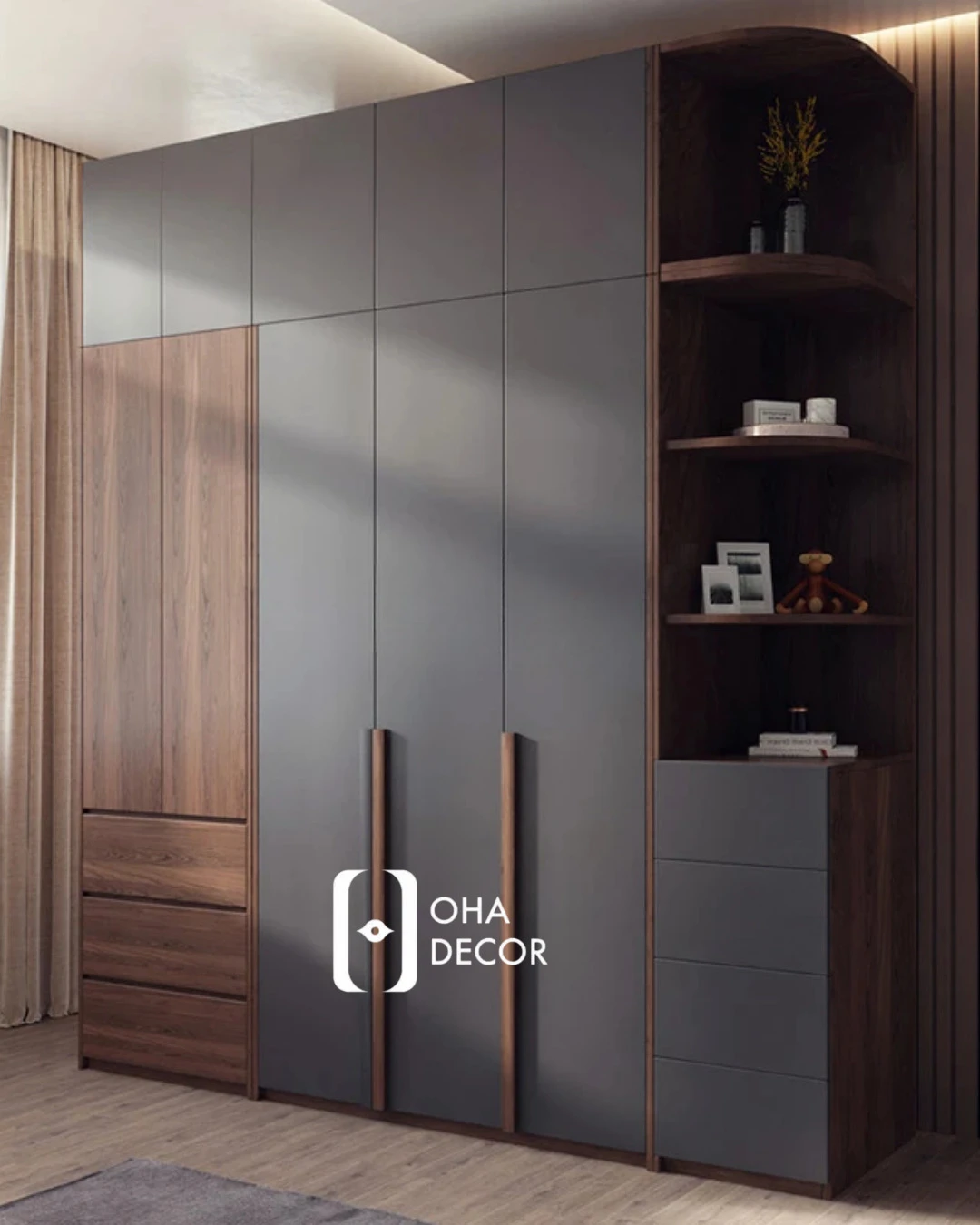 Tủ Quần Áo Thiết Kế Sang Trọng, Hiện Đại 10 Mô tả tủ quần áo thiết kế sang trọng, hiện đại