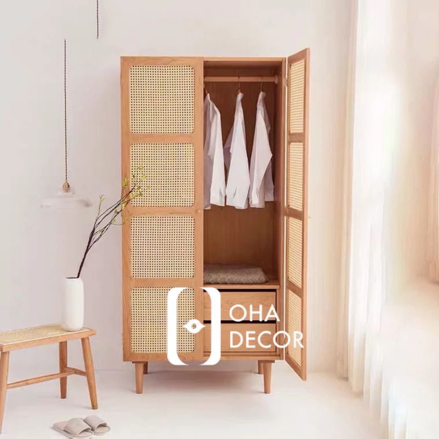 Tủ Quần Áo Gỗ Tự Nhiên Phong Cách Hiện Đại 11 5
