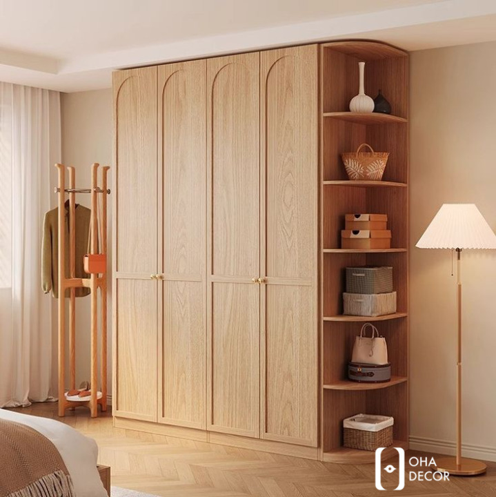 Các mẫu tủ quần áo kết hợp đa năng nổi bật tại Oha Decor