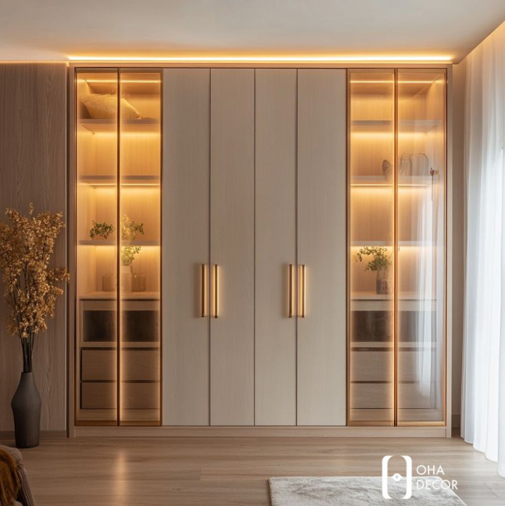 Tủ Quần Áo Thiết Kế Sang Trọng, Hiện Đại Tại Hà Nội – Định nghĩa mới cho không gian sống từ Oha Decor 4 Hướng dẫn chọn tủ quần áo thiết kế sang trọng, hiện đại tại Hà Nội
