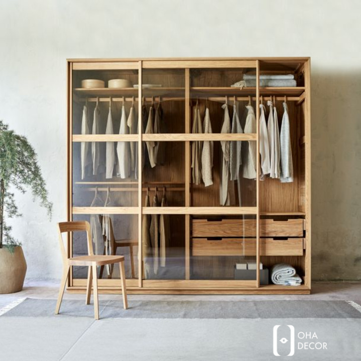 Tủ quần áo gỗ tự nhiên đa năng tại Đà Nẵng – Kiệt tác nội thất từ Oha Decor 5 Mẹo sử dụng và bảo quản tủ quần áo gỗ tự nhiên đa năng tại Đà Nẵng