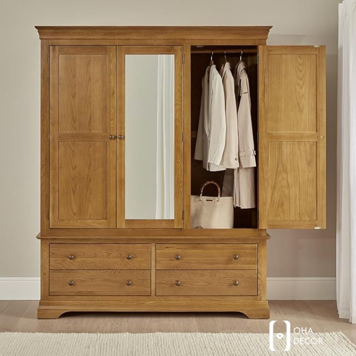 Tủ quần áo gỗ tự nhiên đa năng tại HCM – Phong cách sống thượng lưu 5 Mẹo sử dụng và bảo quản tủ quần áo gỗ tự nhiên đa năng tại HCM