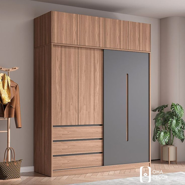 Tủ Quần Áo Phòng Ngủ Gỗ Tự Nhiên tại Quảng Ngãi – Vẻ đẹp vượt thời gian từ Oha Decor 2 Lợi ích khi sử dụng tủ quần áo phòng ngủ gỗ tự nhiên tại Quảng Ngãi