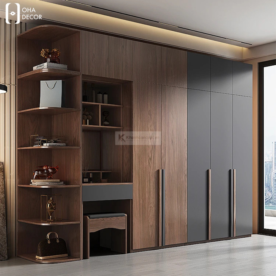 Tủ quần áo gỗ âm tường HCM: Tối ưu không gian sống hiện đại 3 tu quan ao go am tuong hcm1