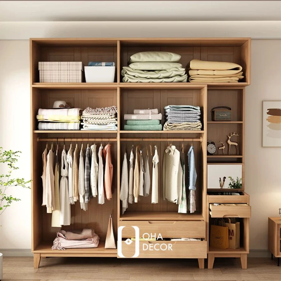 Chức năng của tủ quần áo gỗ tự nhiên cao cấp