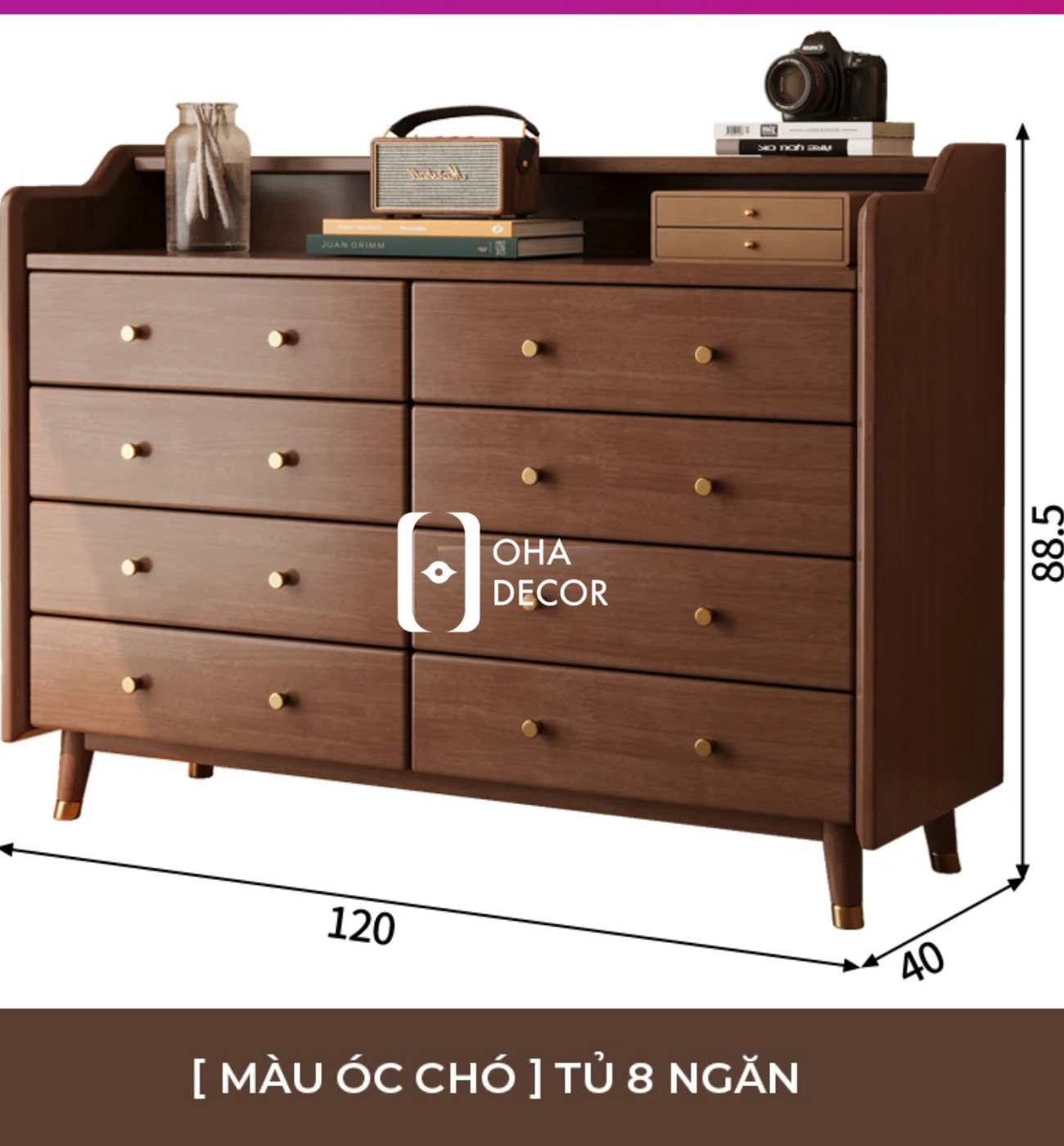 2 Lý do nên chọn Tủ Đựng Đồ Đa Năng Gỗ Tự Nhiên KHanhconcept TQA142