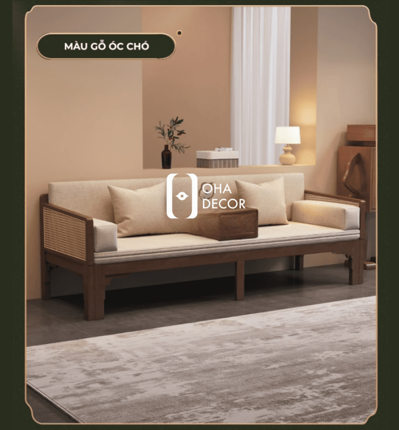 Cam kết và Bảo hành Sofa Giường Đa Năng Linh Hoạt Kết Hợp Cánh Mây