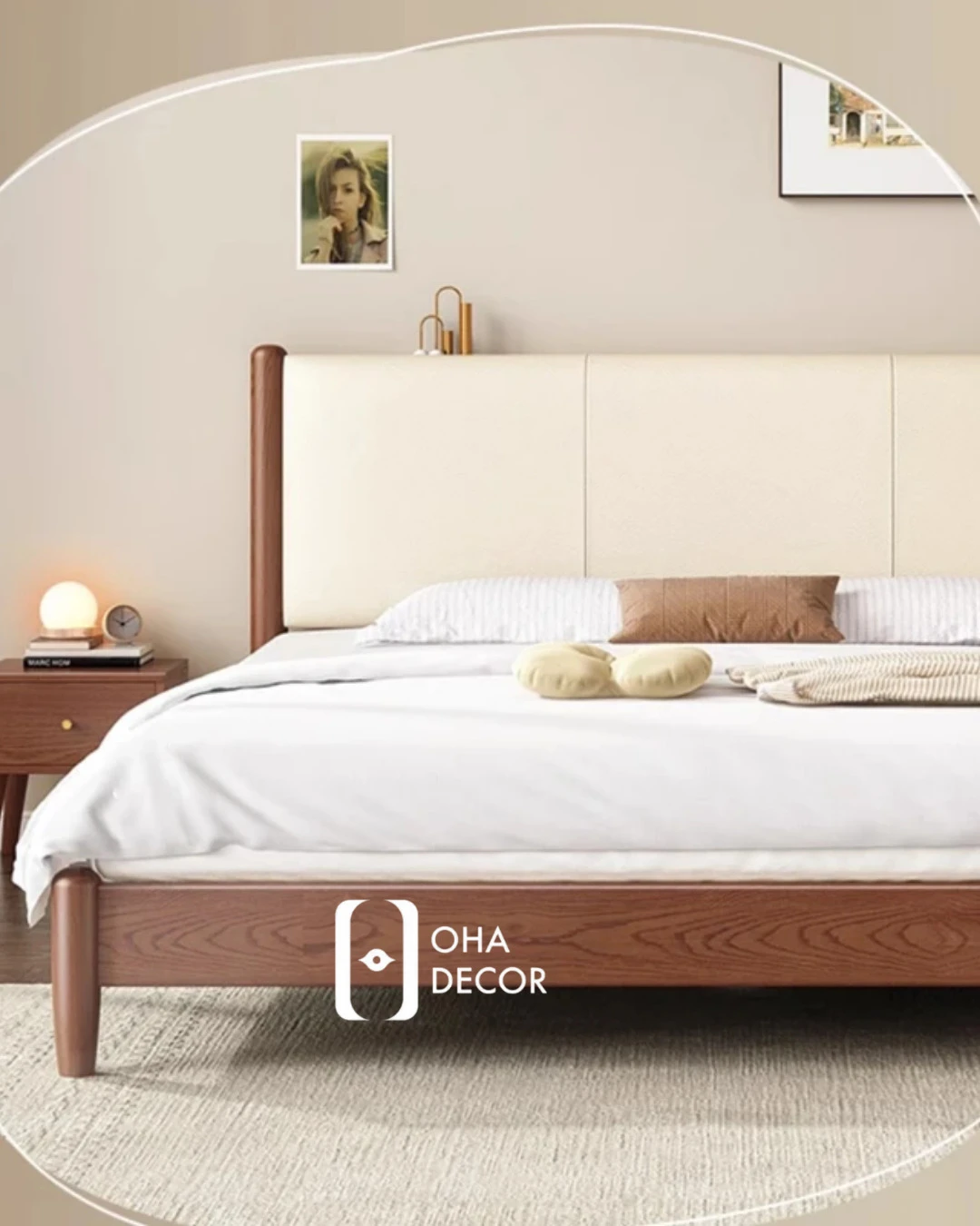 Lý do nên chọn Giường Ngủ Gỗ Tự Nhiên Phong Cách Hàn Quốc TQA058