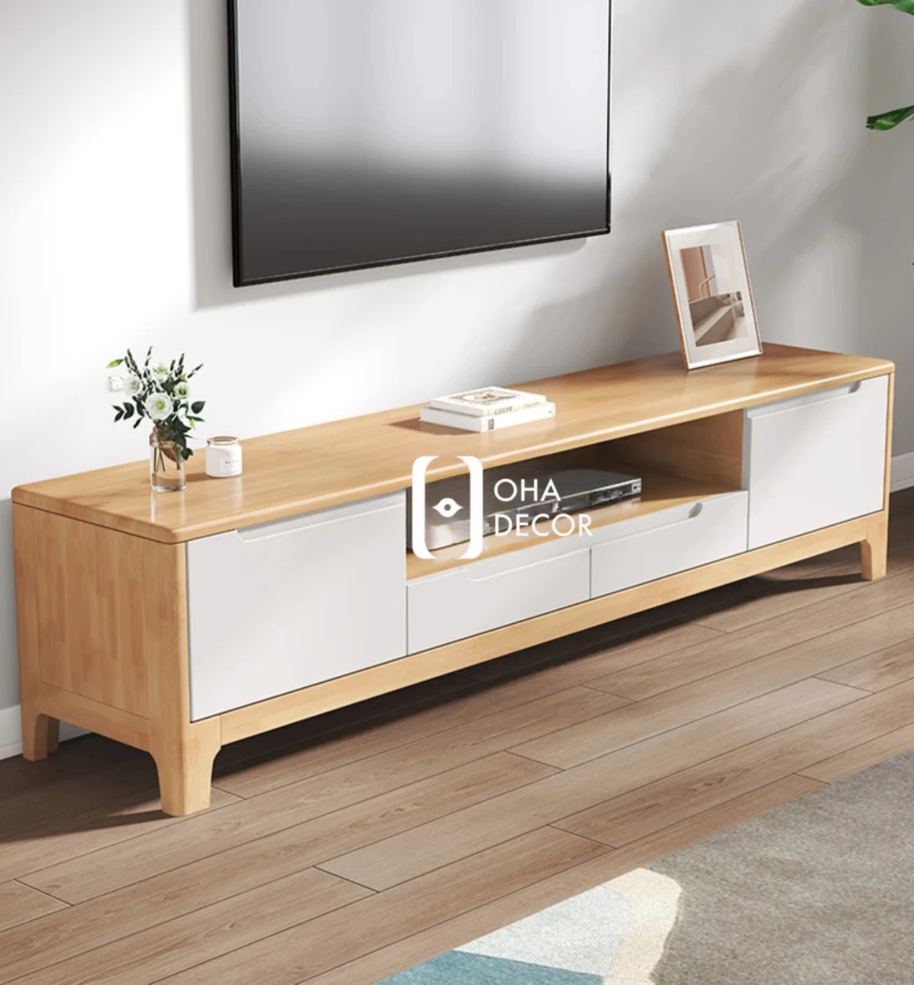 Cam kết và Bảo hành Kệ Tivi Gỗ Tự Nhiên Thanh Lịch MB130