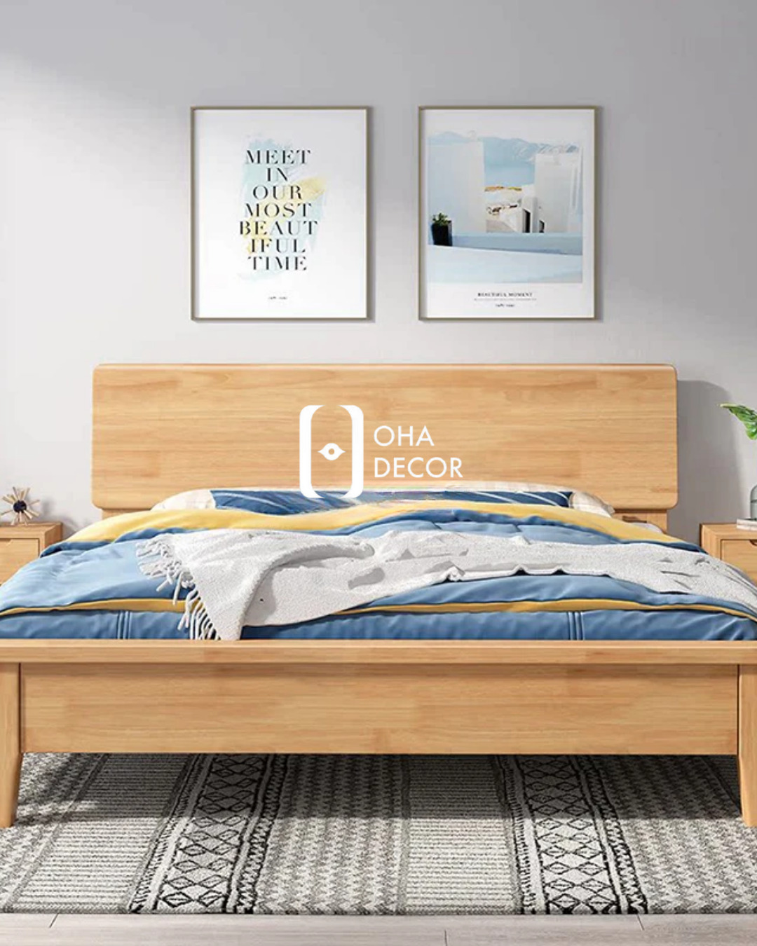 Giường Gỗ Tự Nhiên Phong Cách Tối Giản 4 Bảo hành và cam kết Giường Gỗ Tự Nhiên Phong Cách Tối Giản