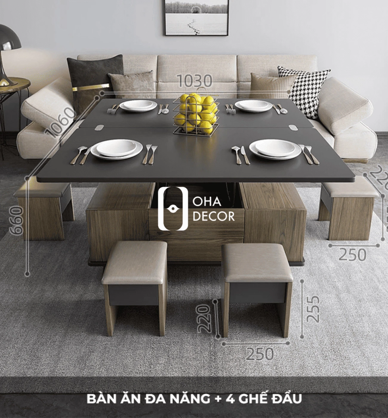 Lý do nên chọn Bàn Thông Minh Đa Năng Tối Ưu Không Gian