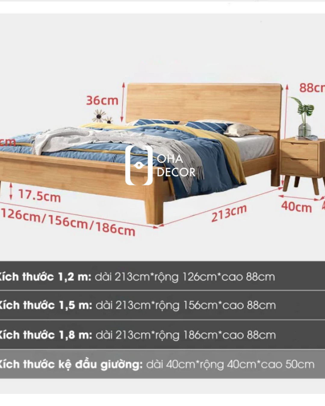 4 Lý do nên chọn Giường Gỗ Tự Nhiên Phong Cách Tối Giản