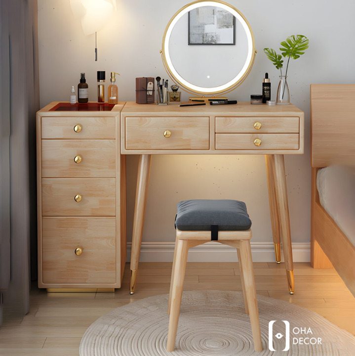 Bàn Trang Điểm Gỗ Tự Nhiên Cao Cấp TPHCM