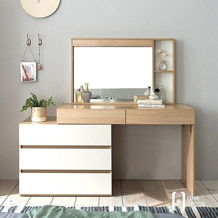 Các mẫu bàn trang điểm gỗ tự nhiên nổi bật tại OHA Decor Quảng Ngãi
