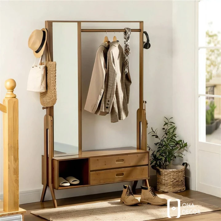Vì sao nên chọn kệ treo quần áo thiết kế hiện đại tại TP.HCM?