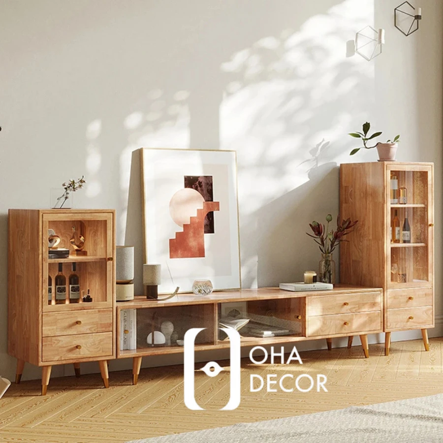 tủ quần áo gỗ gõ đỏ 1