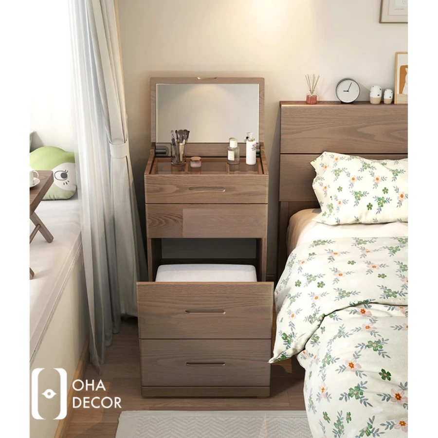 tủ quần áo gỗ gõ đỏ 4