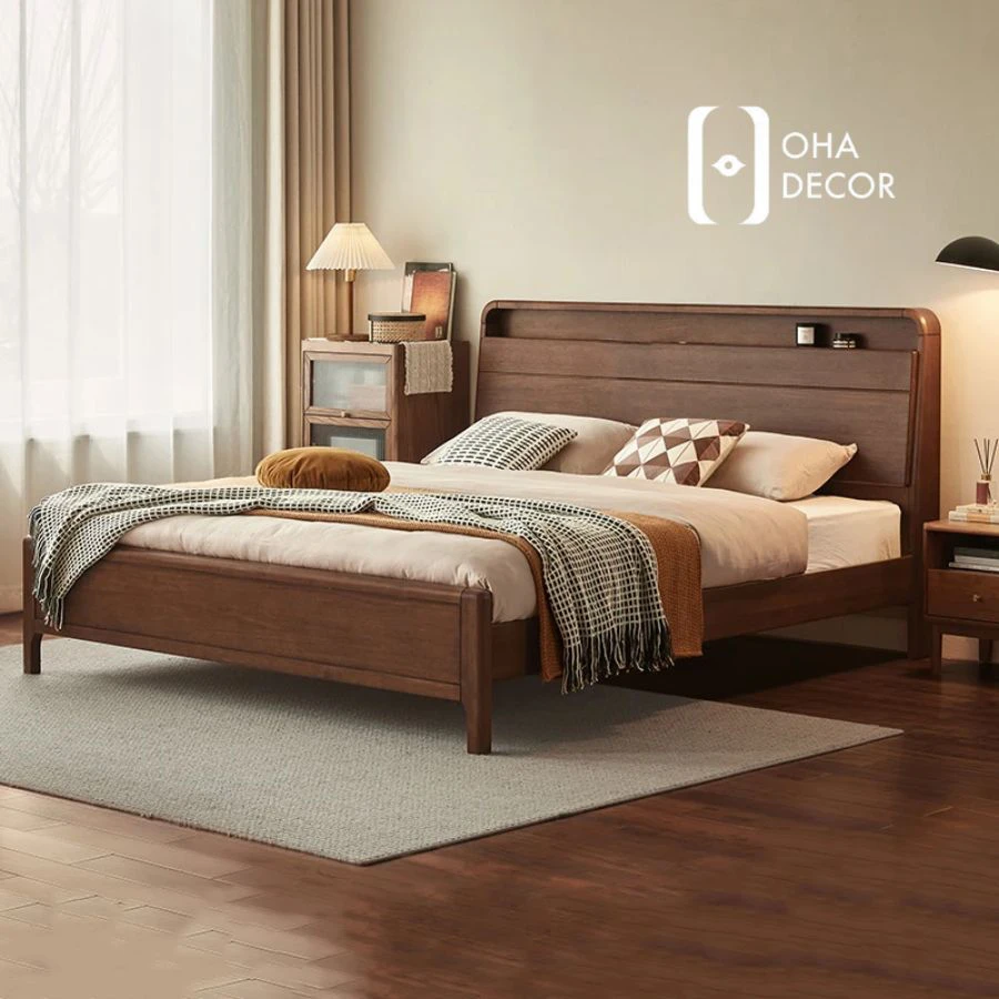LÝ DO NÊN MUA GIƯỜNG NGỦ GỖ TỰ NHIÊN CAO CẤP
