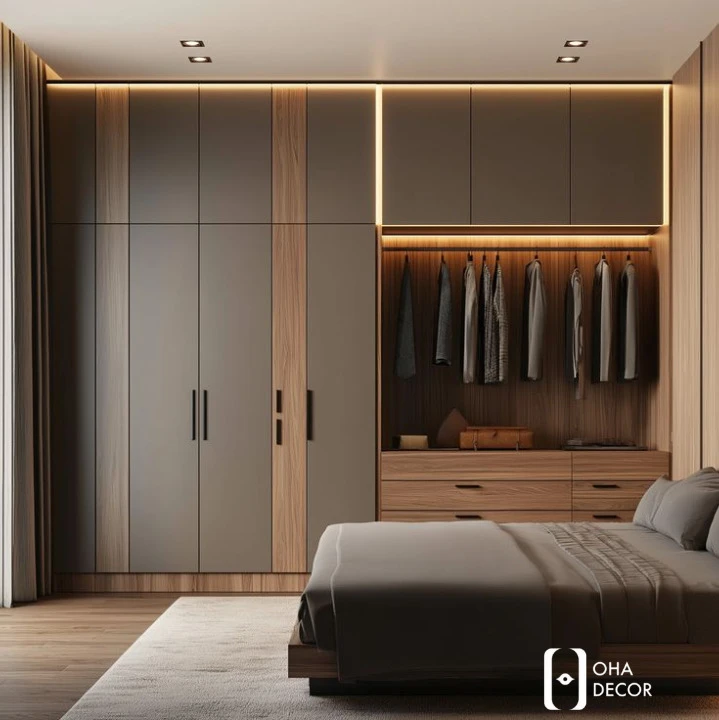 Tủ Quần Áo Gỗ Tự Nhiên Hiện Đại tại TP. Hồ Chí Minh