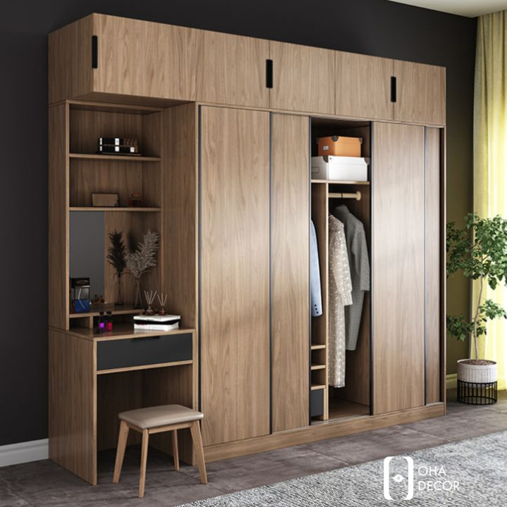 Tủ Quần Áo Gỗ Tự Nhiên Thiết Kế Hiện Đại Tại Huế – Vẻ Đẹp Bền Vững Trong Không Gian Sống Đẳng Cấp 1 Tủ Quần Áo Gỗ Tự Nhiên Thiết Kế Hiện Đại tại Huế