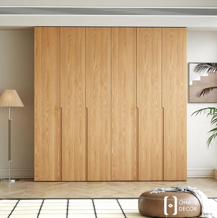 TỦ QUẦN ÁO THIẾT KẾ TỐI GIẢN GỖ TỰ NHIÊN TẠI HÀ NỘI – GIẢI PHÁP TINH GỌN CHO KHÔNG GIAN HIỆN ĐẠI 1 Tủ Quần Áo Thiết Kế Tối Giản Gỗ Tự Nhiên tại Hà Nội