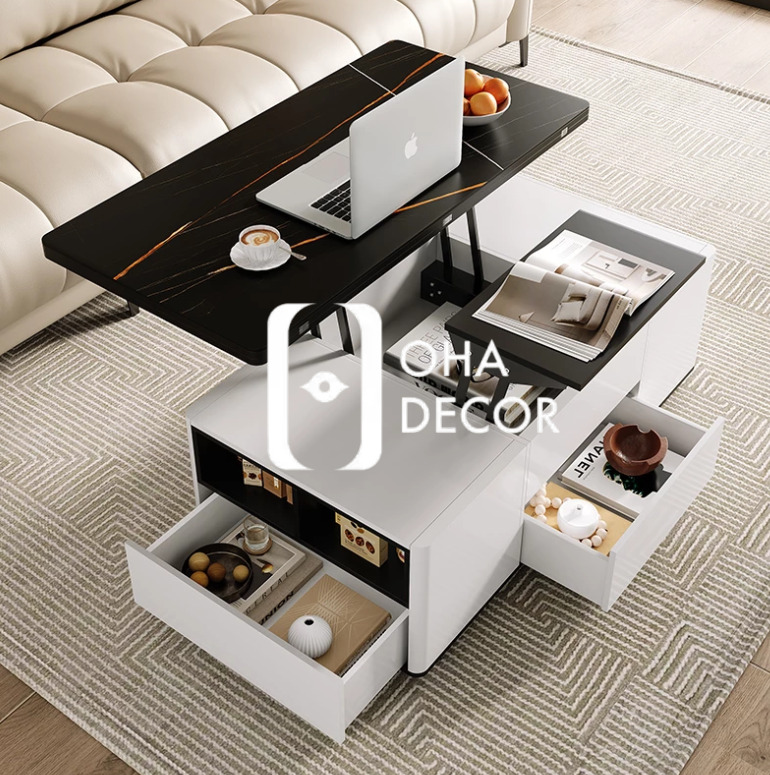 Top 10 Lợi Ích Nổi Bật Của Bộ Bàn Thông Minh Đa Năng HCM – Giải Pháp Không Gian Sống Hiện Đại Từ Oha Decor 2 Bộ Bàn Thông Minh Đa Năng