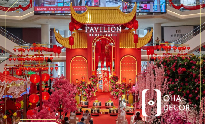 thi công quầy booth trung thu