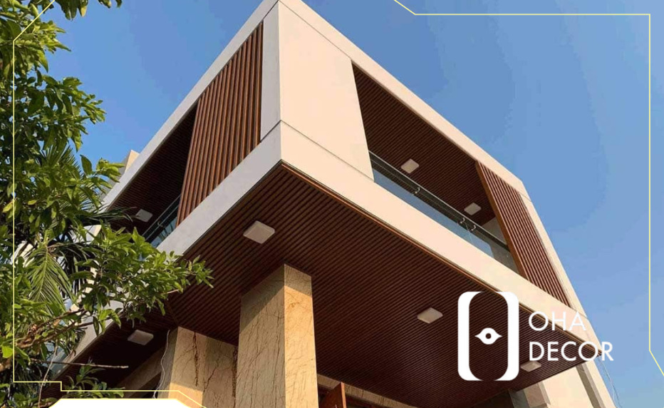 Tấm ốp tường nhựa ngoài trời