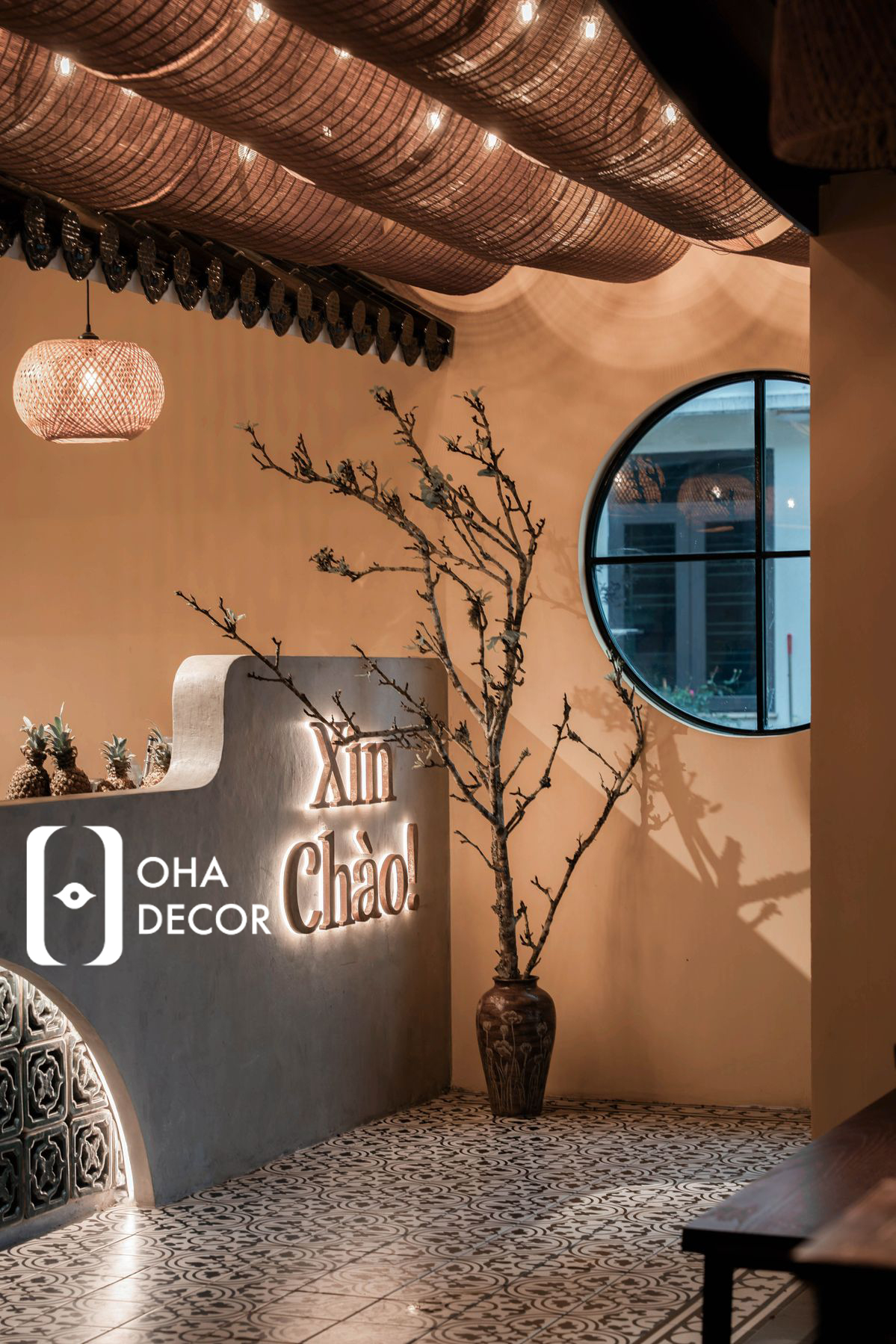 Khám Phá Dự Án Thi Công Quán Chay Hoàn Thiện Bởi Oha Decor Tại Quảng Nam 2026 6 dự án thi công quán chay