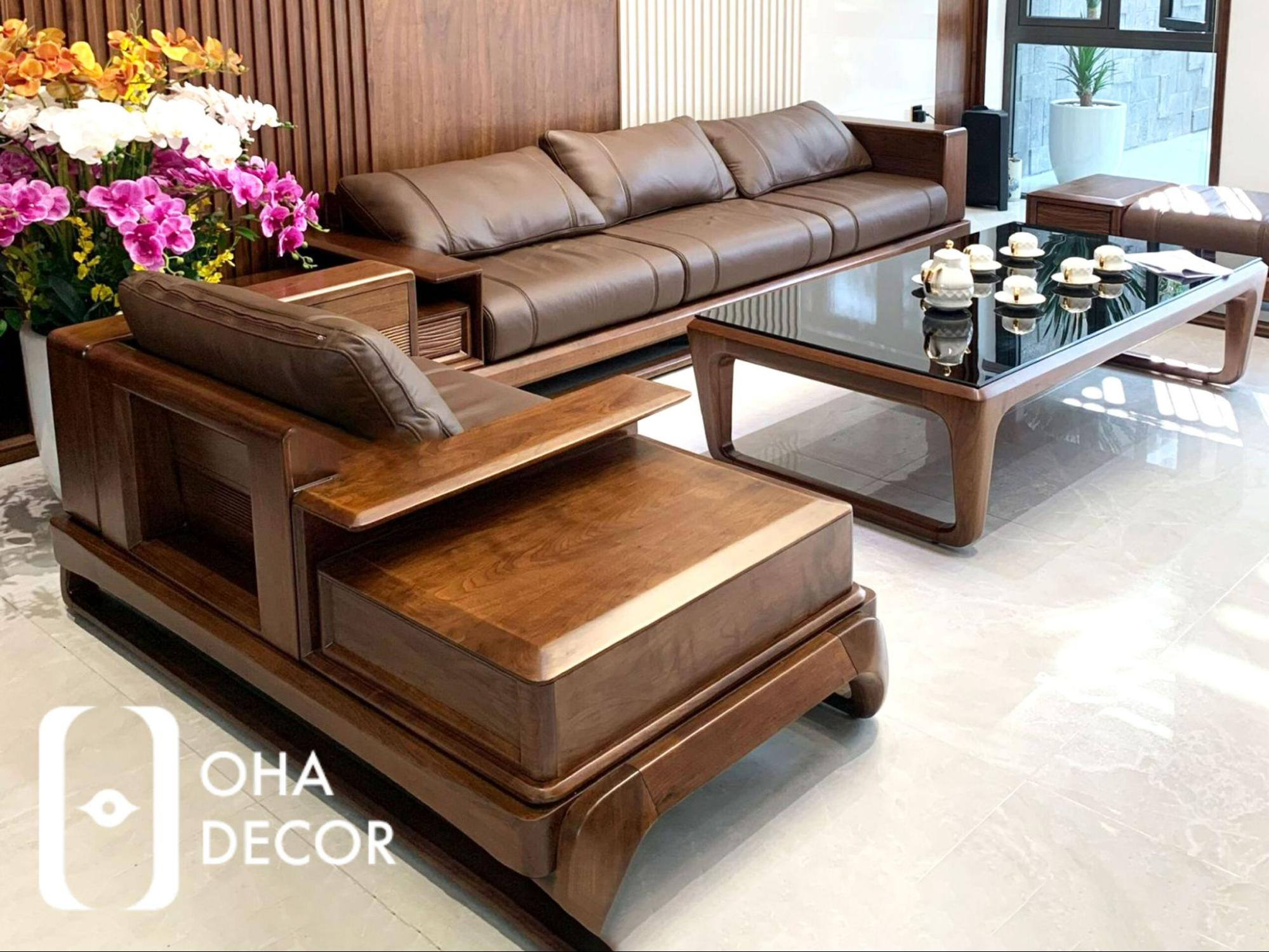 sofa gỗ