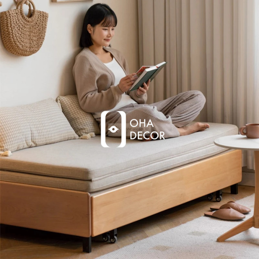 Sofa gỗ tự nhiên HCM