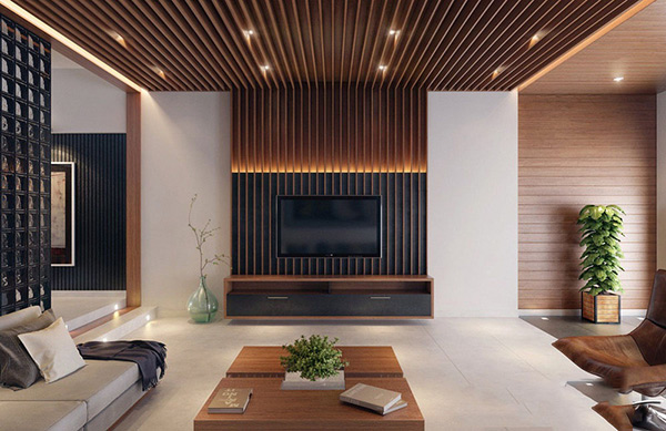 Tấm ốp trần, lam sóng gỗ Đà Nẵng