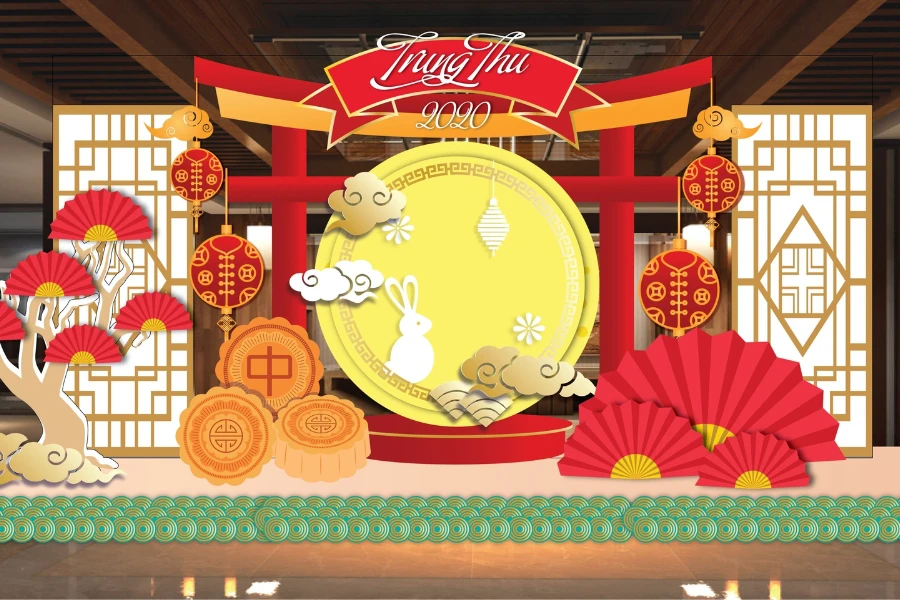 Thi công sân khấu sự kiện Trung Thu