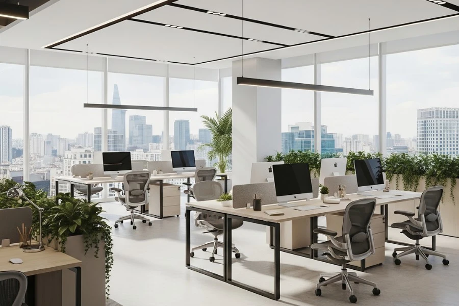 Thi công thiết kế nội thất văn phòng Đà Nẵng