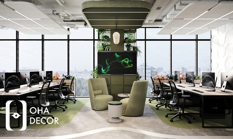 thi công văn phòng