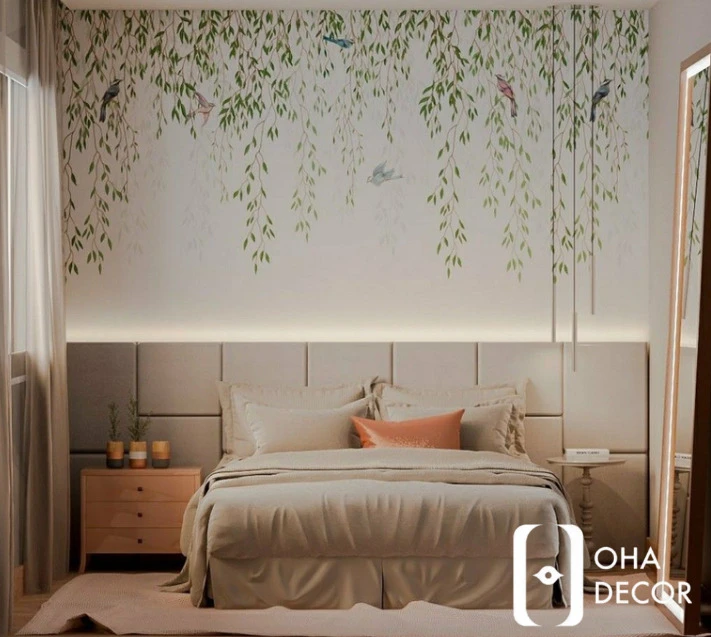 Top 9 Mẫu Giấy Dán Tường Đẹp Cho Phòng Ngủ Nhỏ Huế – Biến Không Gian Thành Kiệt Tác 2 Giấy Dán Tường Đẹp Cho Phòng Ngủ Nhỏ Huế
