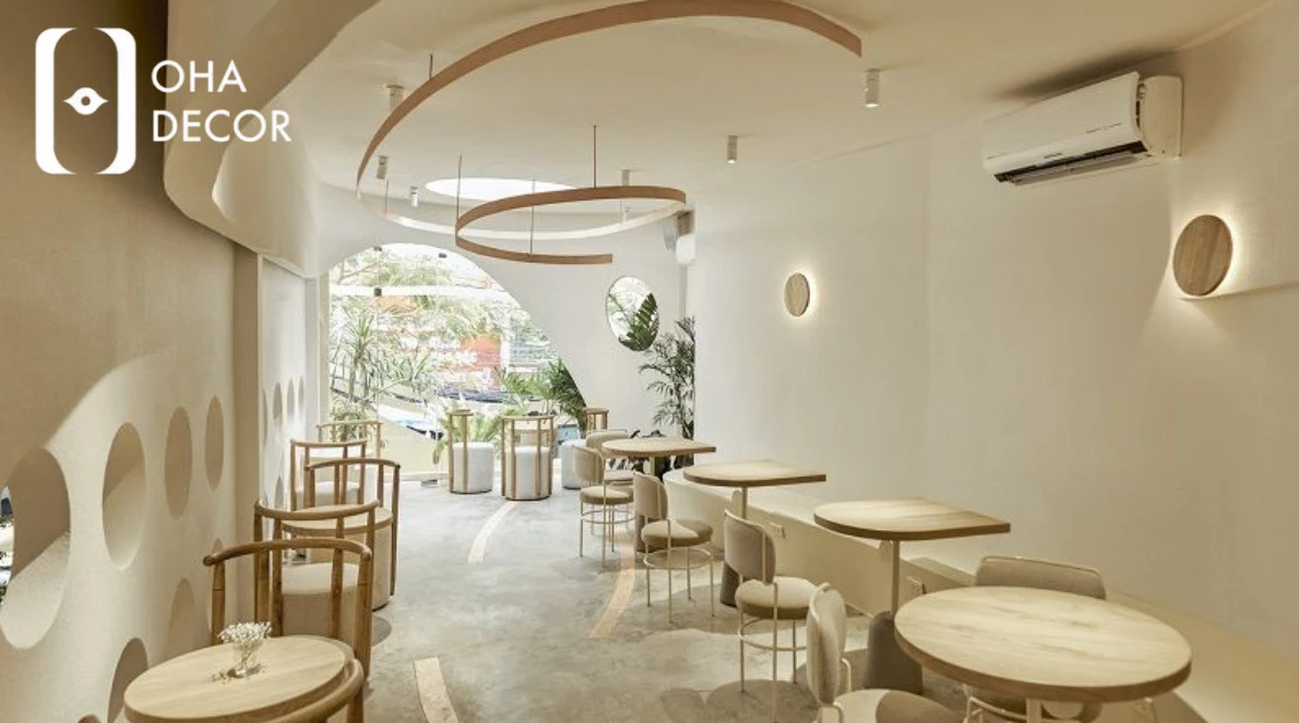 Top 10 ý tưởng thiết kế quán cafe trà sữa đẹp Đà Nẵng năm 2026 1 thiết kế quán cafe trà sữa đẹp