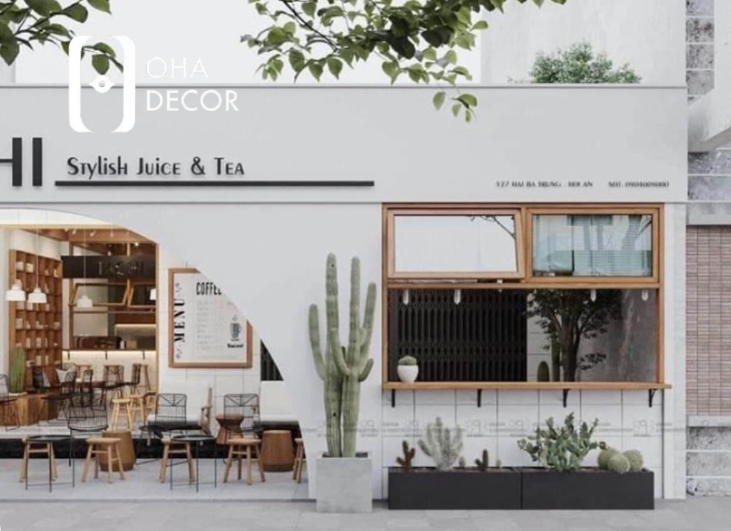 Thiết kế thi công quán cafe nhỏ