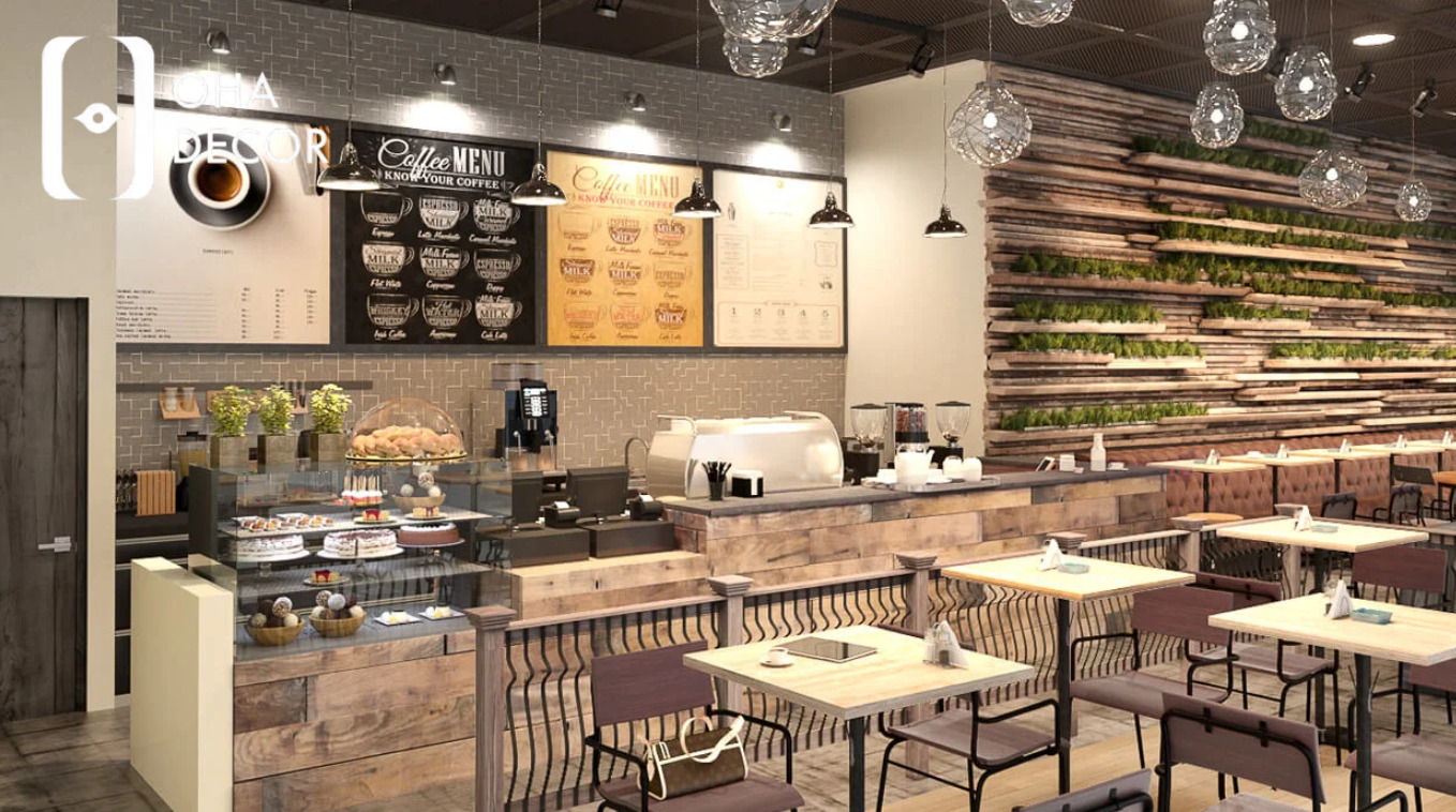 thi công quán cafe