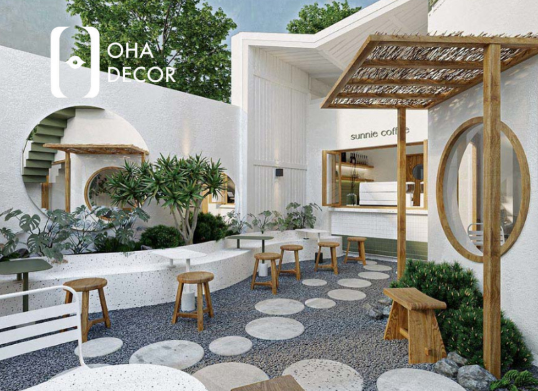 Thiết kế thi công quán cafe nhỏ