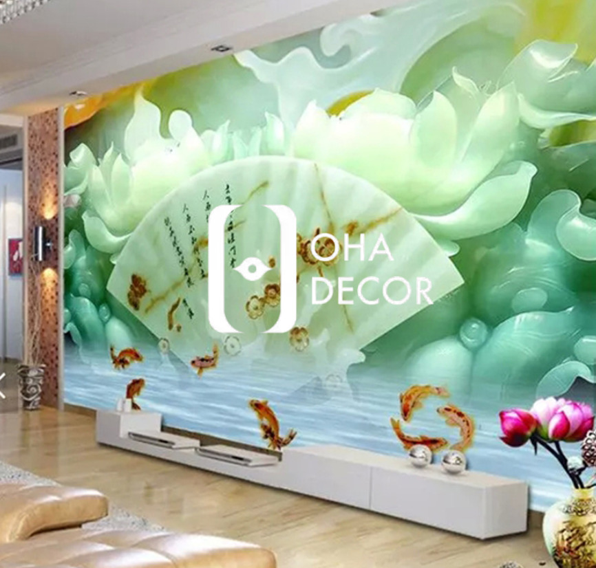 In Giấy Dán Tường 3D Phòng Khách Hưng Yên: Xu Hướng Trang Trí Nội Thất Đỉnh Cao Năm 2026 6 in giấy dán tường 3D phòng khách Hưng Yên