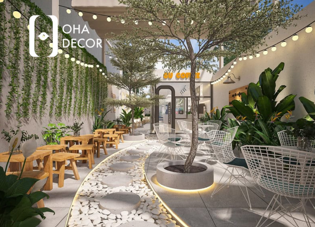 Thiết kế thi công quán cafe nhỏ