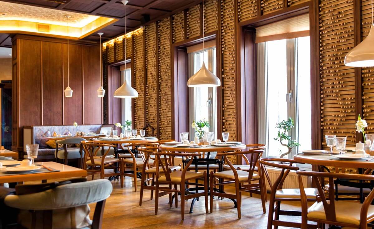 bản vẽ thiết kế nhà hàng