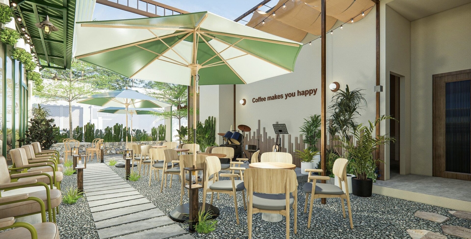 Dự án quán cafe đã hoàn thiện Oha Decor Đà Nẵng 2 Dự án quán cafe đã hoàn thiện Oha Decor Đà Nẵng