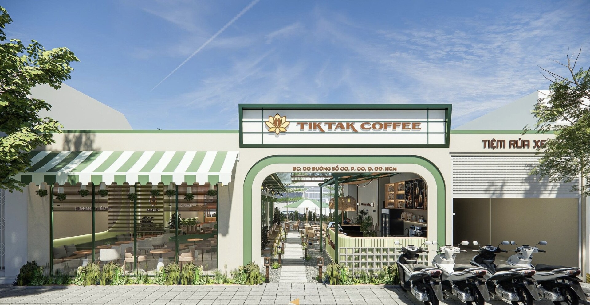 Dự án quán cafe đã hoàn thiện Oha Decor Đà Nẵng 4 Dự án quán cafe đã hoàn thiện Oha Decor Đà Nẵng