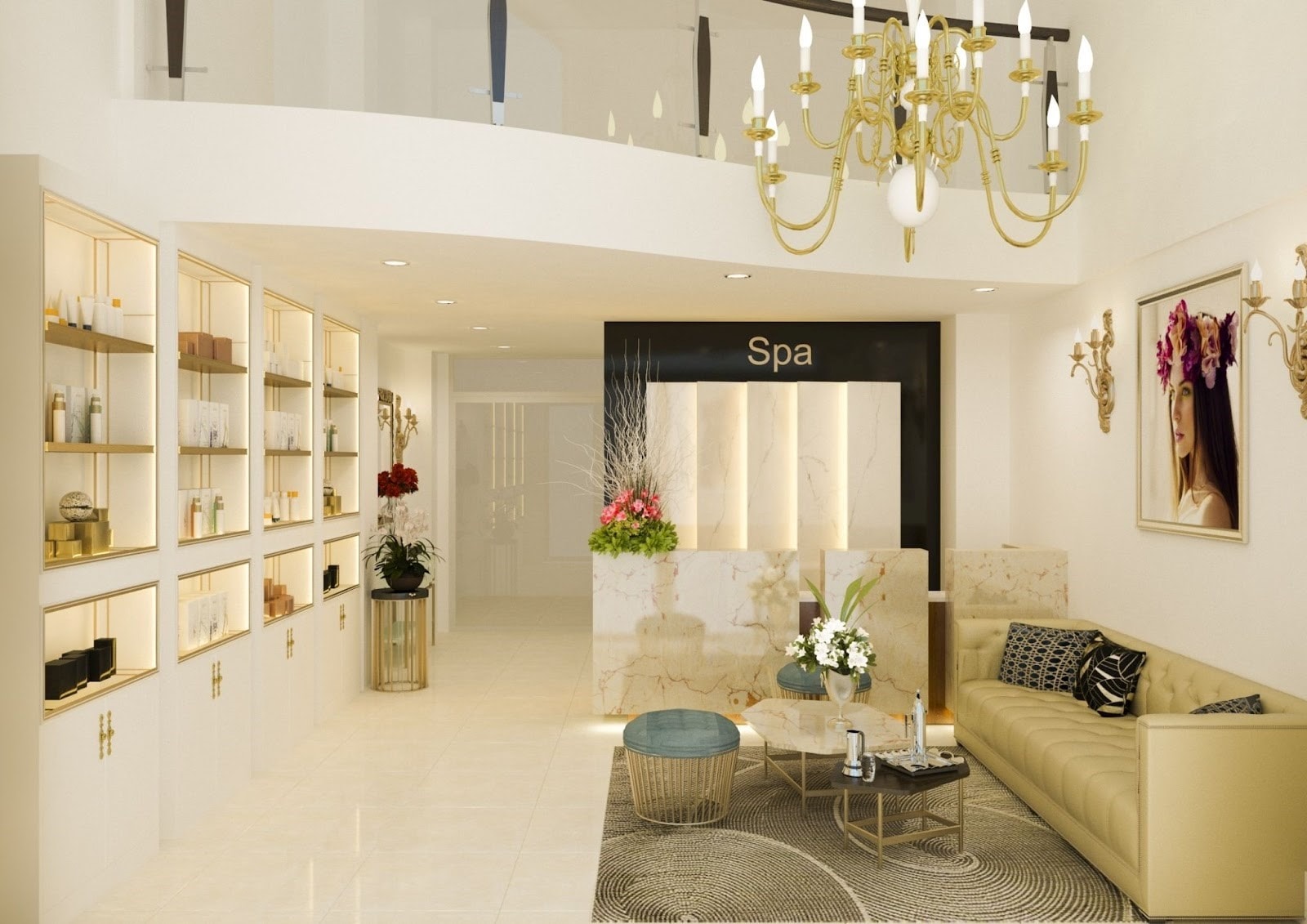 Cách trang trí spa nhỏ đẹp Quảng Ngãi năm 2026 – Bí quyết tạo không gian thư giãn và tăng sức hút khách hàng 5 Cách trang trí spa nhỏ đẹp Quảng Ngãi năm 2025